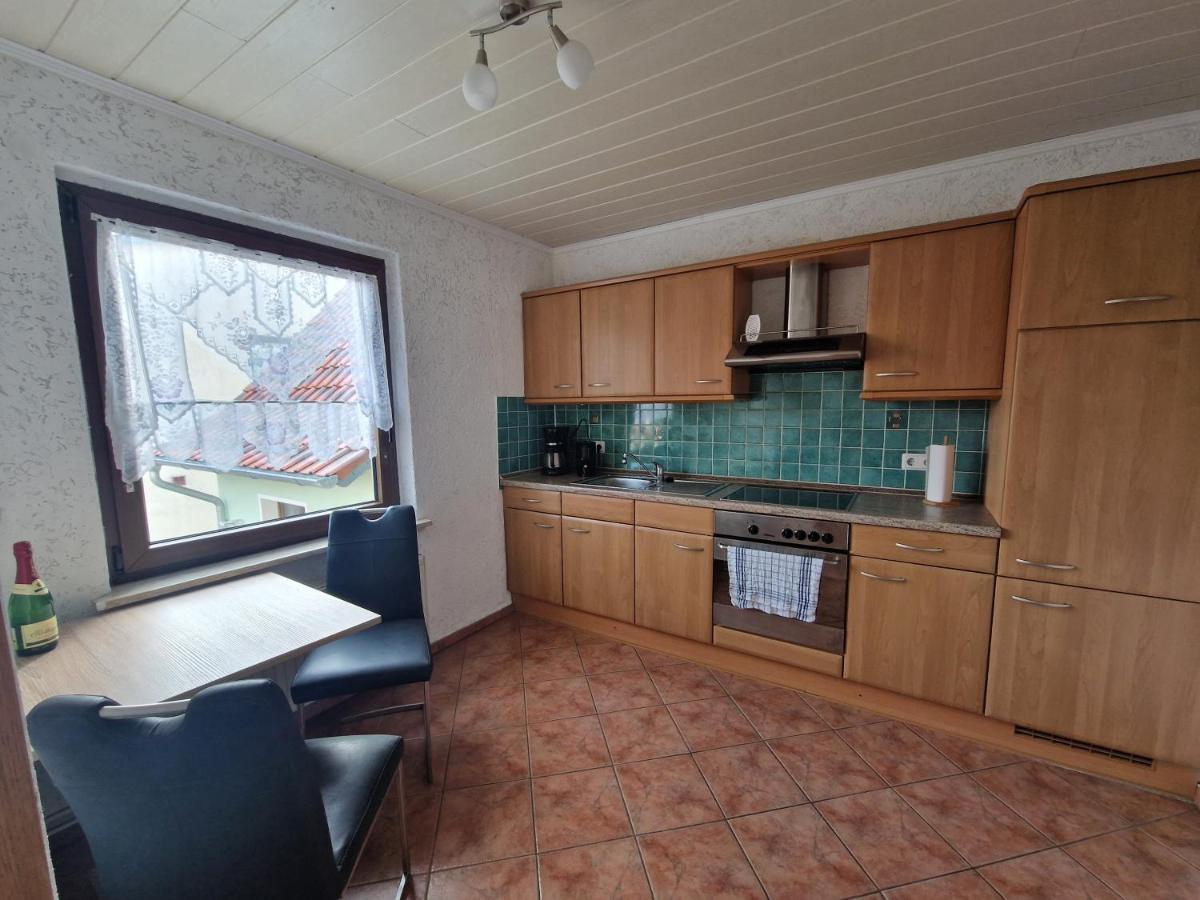 Ferienwohnung Am Gruenen Haus Garz  Dış mekan fotoğraf
